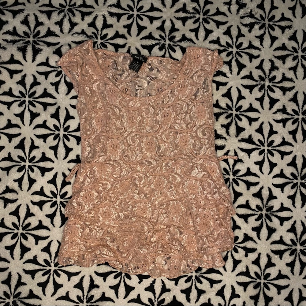 Pink Rue 21 Top
